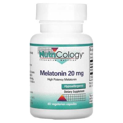 Мелатонин Nutricology Melatonin капсулы по 20 мг №60