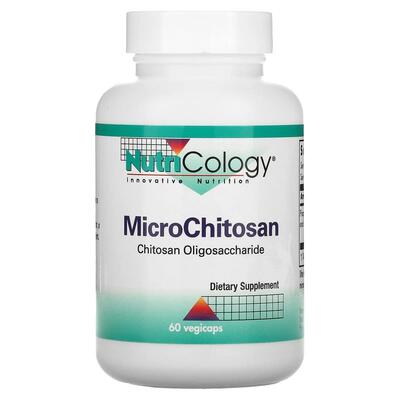 Микрохитозан Nutricology MicroChitosan для похудения, 60 капсул