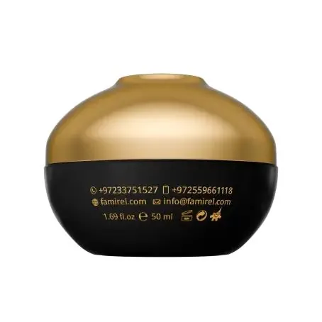 Крем для обличчя Famirel Black Caviar Зволожувальний проти зморшок c чорною ікрою SPF 15 денний, 50 мл