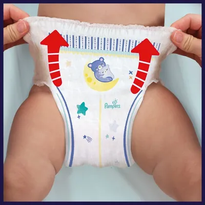 Підгузки-трусики Pampers Night Pants дитячі розмір 4, 9-15 кг, нічні, 25 шт