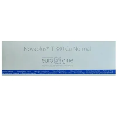Спіраль внутрішньоматкова Eurogine Novaplus T 380 Cu Normal (Cu 380)