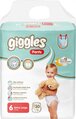 Подгузники-трусики Giggles Extra Large детские, размер 6, 15+ кг, 20 шт