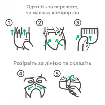 Підгузки-трусики Molfix Jumbo дитячі, розмір 3 midi, 4-9 кг, 60 шт