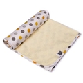 Пелюшка Еко Пупс Eco Cotton двостороння непромокаюча, 65 х 90 см, горошок