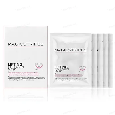 Колагенова маска Magicstripes Lifting Collagen Mask ліфтинг, 5 шт