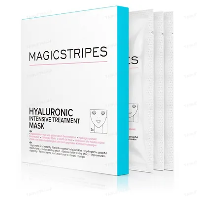 Маска Magicstripes Hyaluronic Intensive Treatment Mask з гіалуроновою кислотою, 3 шт
