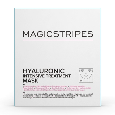 Маска Magicstripes Hyaluronic Intensive Treatment Mask с гиалуроновой кислотой, 3 штуки