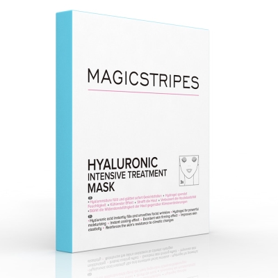 Маска Magicstripes Hyaluronic Intensive Treatment Mask с гиалуроновой кислотой, 3 штуки