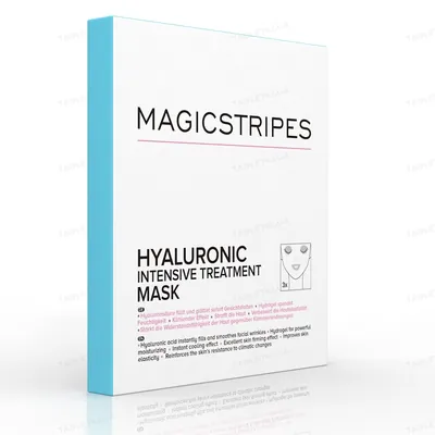 Маска Magicstripes Hyaluronic Intensive Treatment Mask з гіалуроновою кислотою, 3 шт