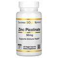 Цинк пиколинат California Gold Nutrition Zinc picolinate 50 мг, 120 капсул