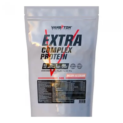 Протеїн комплексний Vansiton Extra Complex Protein, диня-морозиво, 3,4 кг