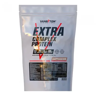 Протеїн комплексний Vansiton Extra Complex Protein, капучино, 3,4 кг