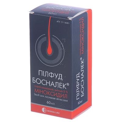 Пилфуд Босналек спрей н/к, р-р 5 % по 60 мл во флак. с распыл.