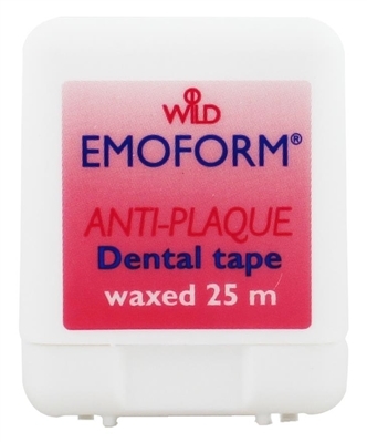 Зубная лента Dr. Wild Emoform вощеная, 25 м
