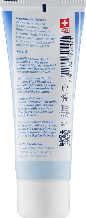 Гель для полости рта Dr. Wild Emofresh Увлажняющий, 75 мл