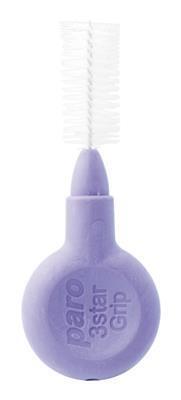 Межзубные ершики Paro Swiss 3star-grip, крупные, фиолетовые, 7 мм, 4 шт