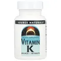 Вітамін К Source Naturals Vitamin K 500 мкг, 100 таблеток