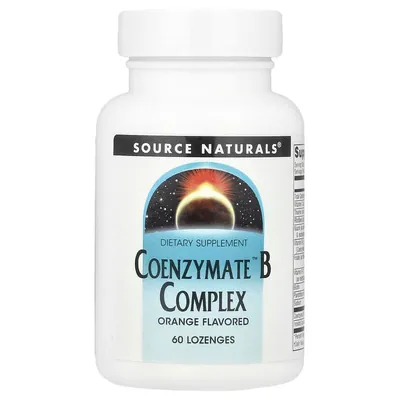 Вітаміни групи В Source Naturals Coenzymate B Complex апельсин, 60 льодяників