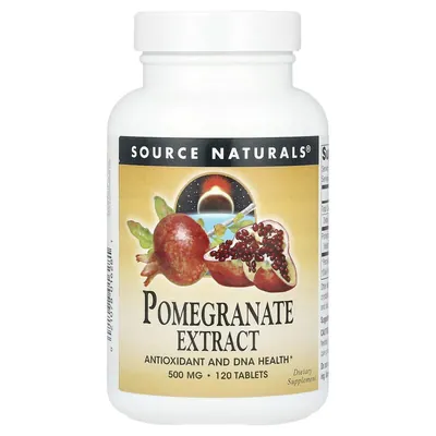 Екстракт граната Source Naturals Pomegranate Extract, 120 таблеток