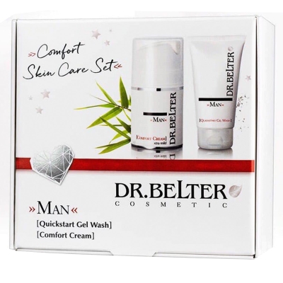 Набор для лица Dr.Belter Man X-Mas Set мужской, крем 50 мл, гель 40 мл
