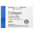 Пептиди колагену з вітаміном C та гіалуроновою кислотою California Gold Nutrition Collagen лимон, 30 пакетиків