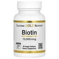 Біотин California Gold Nutrition Biotin 10 000 мкг вег. капсули №90