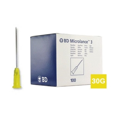 Голка ін'єкційна BD Microlance 3 з втулкою-павільйоном 30G (0,3 x 13 мм), 1 штука