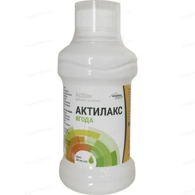 Актилакс Ягода Solution pharm сироп по 200 мл у флак.