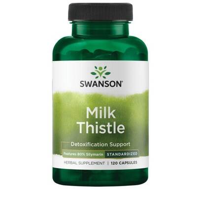 Расторопша Swanson Milk Thistle, 120 капсул