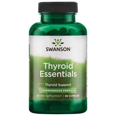 Комплекс для підтримки щитовидної залози Swanson Thyroid Essentials, 90 капсул