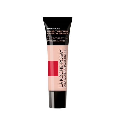 Тональный флюид La Roche-Posay Toleriane корректирующий, высокой покровной способности для чувствительной кожи, SPF25, оттенок 8, 30 мл