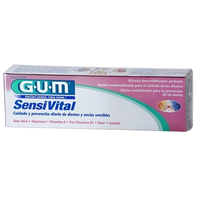 Зубная паста GUM Sensi Vital, 75 мл