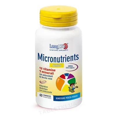 Лонг Лайф Micronutrients Junior капсули №60