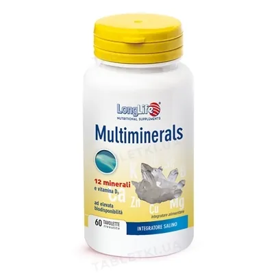 Лонг Лайф Multiminerals таблетки №60