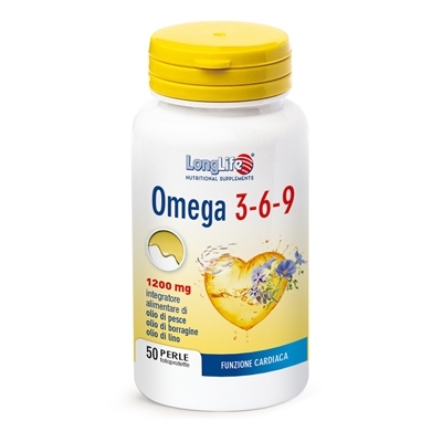 Лонг Лайф Omega 3-6-9 капсулы по 1200 мг №50