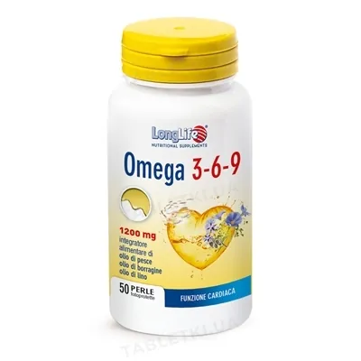 Лонг Лайф Omega 3-6-9 капсули по 1200 мг №50