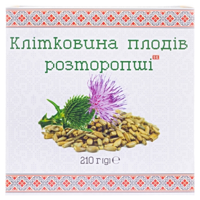 Клетчатка плодов расторопши Фармаком по 210 г в пач.