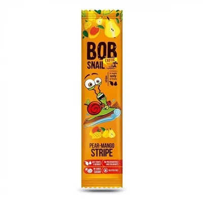 Цукерки Bob Snail Stripe натуральні хурма, 14 г