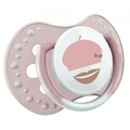Пустышка силиконовая Lovi Retro baby динамическая, 22/804girl, 3-6 месяцев, 2 шт