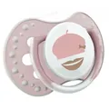 Пустушка силіконова Lovi Retro baby динамічна, 22/804girl, 3-6 місяців, 2 шт