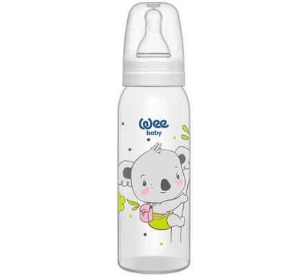 Бутылочка для кормления Wee Baby Classic PP, силиконовая соска №1, 250 мл