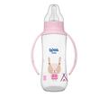 Бутылочка для кормления Wee Baby Classic PP с ручками, силиконовая соска №2, 270 мл