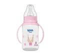 Пляшечка для годування Wee Baby Classic PP з ручками, силіконова соска №2, 150 мл