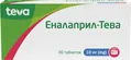 Еналаприл-Тева таблетки по 10 мг №30 (10х3)