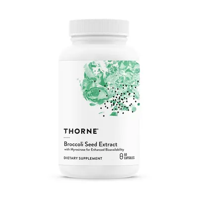 Екстракт насіння Брокколі Thorne Research Broccoli Seed Extract (Crucera-SGS) капсули №60
