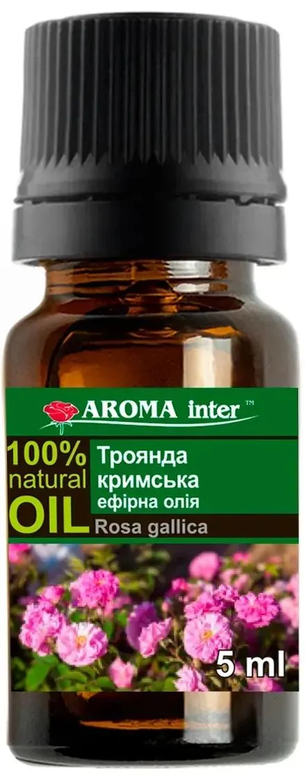 Олія ефірна Aroma Inter Троянда кримська, 5 мл