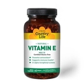 Витамин Е Country Life Natural Vitamin E, 60 мягких капсул