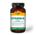 Вітамін К1 Country Life Vitamin K1 100 мкг, без глютену, 100 таблеток