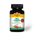 Вітамін В12 Country Life Vitamin B12, полуниця, 60 жувальних цукерок