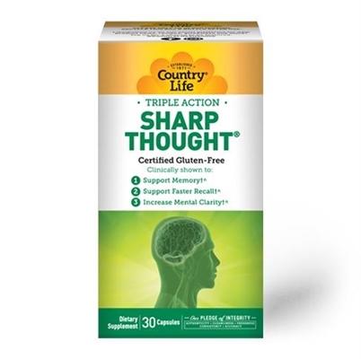 Витаминно-минеральный комплекс Country Life Sharp Thought капсулы №30